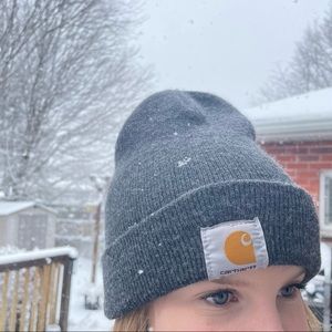 Gray Carhartt Toque